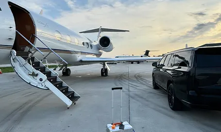 executive shuttle service for corporate events Dallas