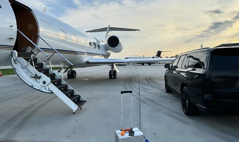 luxury shuttle transportation Dallas for business teams