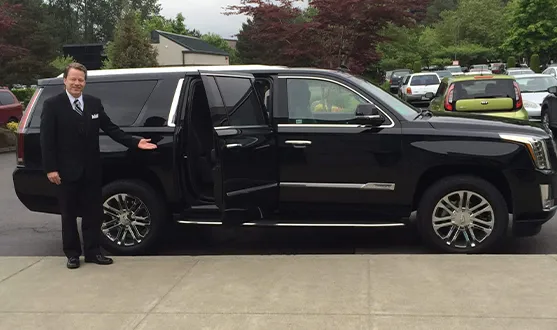 DFW airport black car service luxury chauffeur pickup