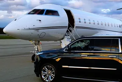 luxury SUV black car service Dallas TX